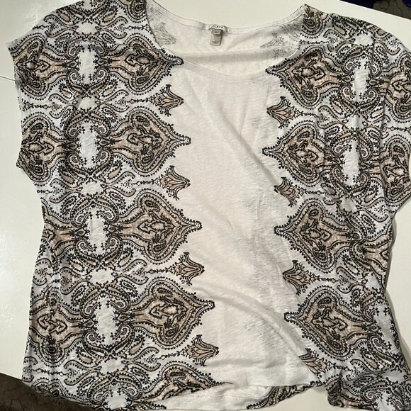 J. Crew Linen Blouse (Size Medium / Good Condition) - Picture 11 of 11